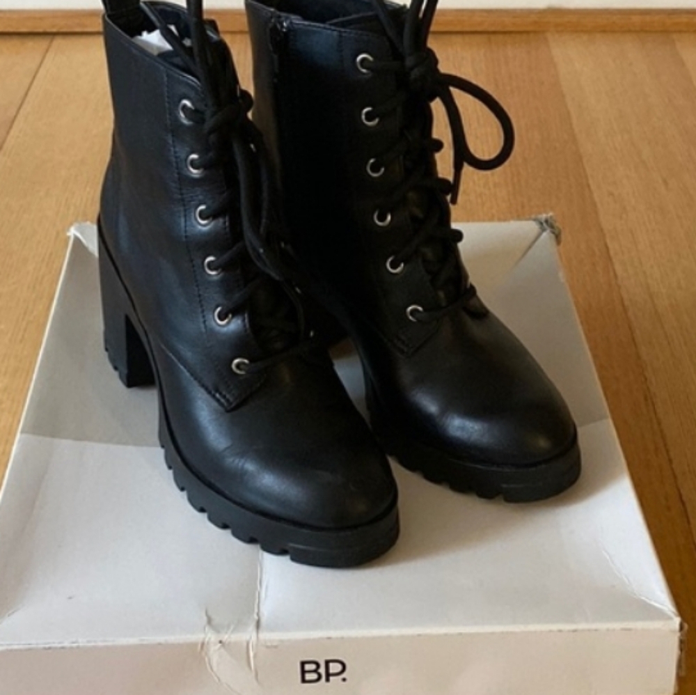 BP Black Combat Boots .Very Good Condition. - Picture 2 of 11